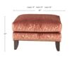 Smith Brothers Of Berne, Inc. 538 Collection Rose Ottoman small image number 6