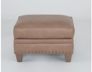 Smith Brothers Of Berne, Inc. 269 Series Tan Genuine Leather Ottoman