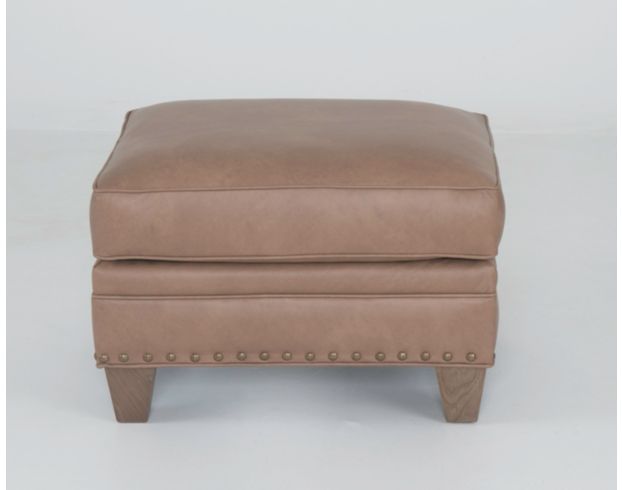 Smith Brothers Of Berne, Inc. 269 Series Tan Genuine Leather Ottoman large image number 1