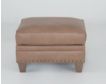 Smith Brothers Of Berne, Inc. 269 Series Tan Genuine Leather Ottoman small image number 1