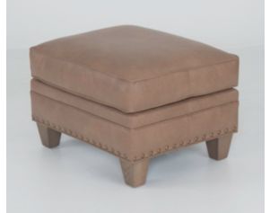 Smith Brothers Of Berne, Inc. 269 Series Tan Genuine Leather Ottoman