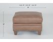 Smith Brothers Of Berne, Inc. 269 Series Tan Genuine Leather Ottoman small image number 4