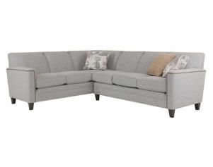 Smith Brothers 3000 Series Gray 2-Piece Sectional