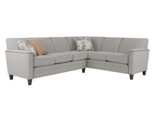 Smith Brothers 3000 Series Gray 2-Piece Sectional with Righ-Facing Sofa