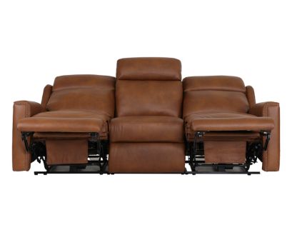 Smith Brothers M101 Collection Genuine Leather Power Reclining Sofa