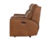 Smith Brothers M101 Collection Genuine Leather Power Reclining Loveseat with Console small image number 4