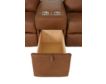 Smith Brothers M101 Collection Genuine Leather Power Reclining Loveseat with Console small image number 9