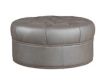 Smith Brothers Of Berne, Inc. 2000 Series Gray Genuine Leather Ottoman small image number 1