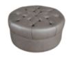 Smith Brothers Of Berne, Inc. 2000 Series Gray Genuine Leather Ottoman small image number 2