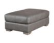 Smith Brothers Of Berne, Inc. 8000 Series Gray Genuine Leather Ottoman small image number 2