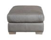 Smith Brothers Of Berne, Inc. 8000 Series Gray Genuine Leather Ottoman and a Half small image number 3