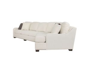 Smith Brothers 9000 Build Your Own Collection Cream 2-Piece Sectional with Right Cuddler