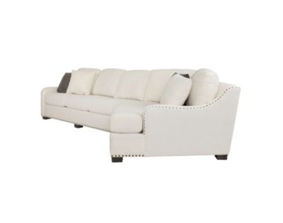 Smith Brothers 9000 Build Your Own Collection Cream 2-Piece Sectional with Right Cuddler