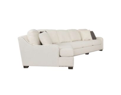 Smith Brothers 9000 Build Your Own Collection Cream 2-Piece Sectional with Left Cuddler