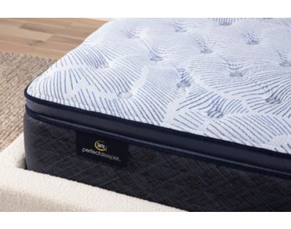 Serta Blue Lagoon Nights Plush Pillow Top Twin Mattress