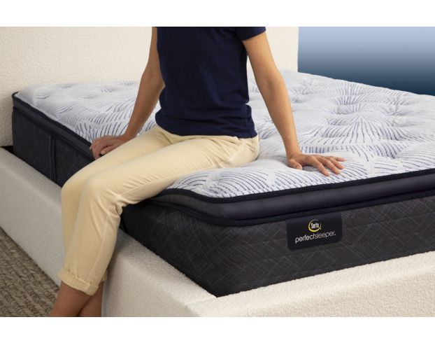 Serta Blue Lagoon Nights Plush Pillow Top Twin Mattress large image number 4