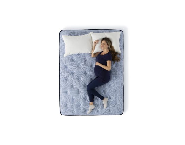 Serta Blue Lagoon Nights Plush Pillow Top Twin Mattress large image number 5