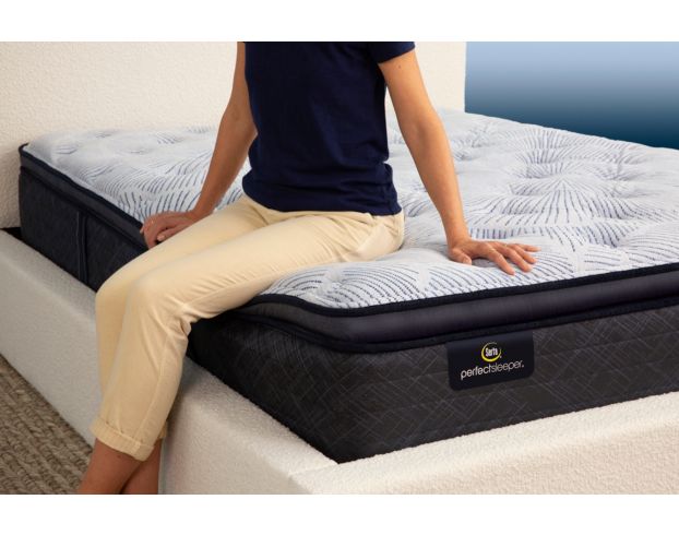 Serta Blue Lagoon Nights Plush Pillow Top Full Mattress large image number 3