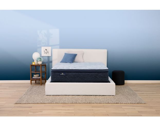 Serta Blue Lagoon Nights Plush Pillow Top Full Mattress large image number 4