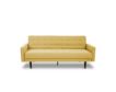 Domus Vita Dba Sealy Home Lydia Yellow Convertible Sleeper Sofa small image number 1