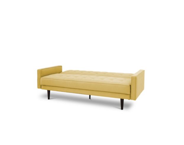 Domus Vita Dba Sealy Home Lydia Yellow Convertible Sleeper Sofa large image number 11