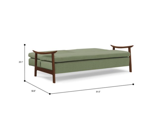 Domus Vita Dba Sealy Home Olaf Chive Convertible Sleeper Sofa large image number 9