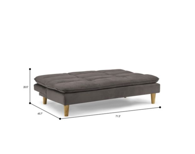 Domus Vita Dba Sealy Home Monterey Slate Convertible Sleeper Sofa large image number 15