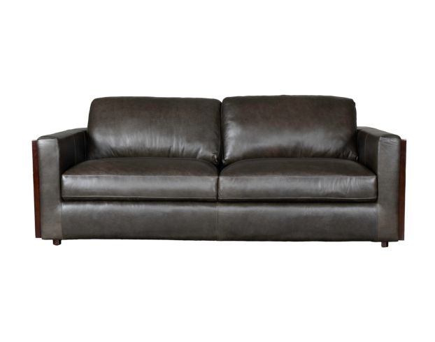 Simon Li J929 Gray Genuine Leather Sofa large image number 1