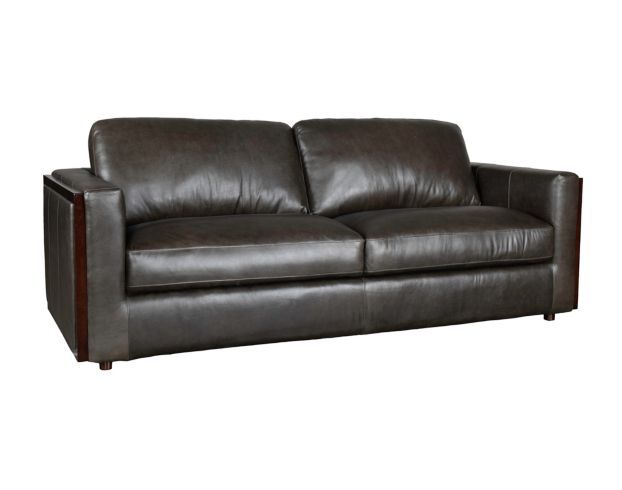 Simon Li J929 Gray Genuine Leather Sofa large image number 2