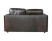 Simon Li J929 Gray Genuine Leather Loveseat small image number 5