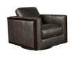 Simon Li J929 Gray Genuine Leather Swivel Chair small image number 2