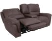 Simon Li M128 Leather Power Recline Console Loveseat small image number 3