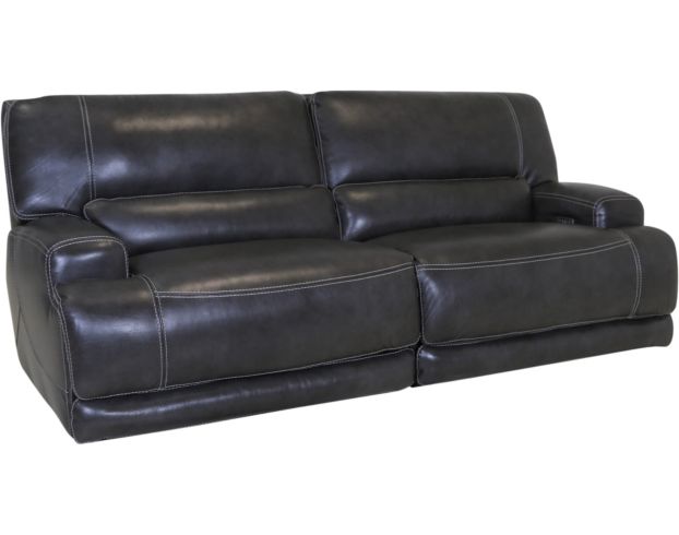 Simon Li M155 Leather Power Reclining Sofa large image number 2