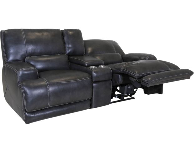 Simon li leather power store reclining loveseat