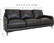Simon Li J618 Collection 100% Leather Sofa small image number 6