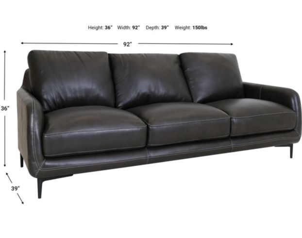 Simon Li J618 Collection 100% Leather Sofa large image number 6