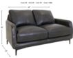 Simon Li J618 Collection 100% Leather Loveseat small image number 6