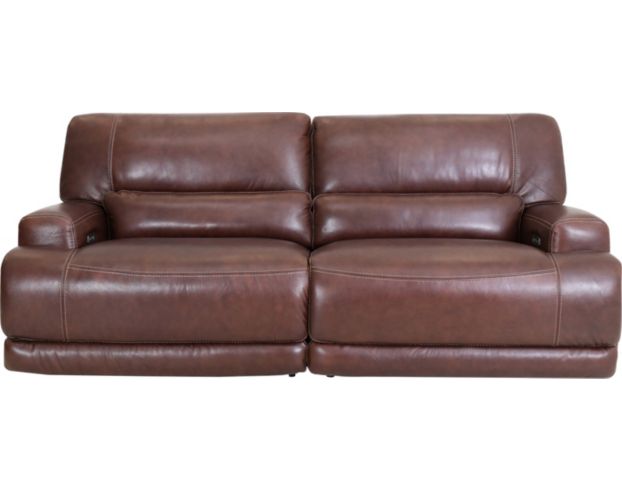 Simon Li M155 Collection Leather Power Reclining Sofa large image number 1