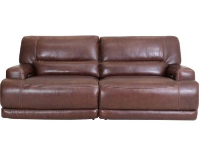 Simon Li M155 Collection Leather Power Reclining Sofa