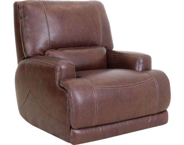 Simon Li M155 Leather Power Glider Recliner large image number 2