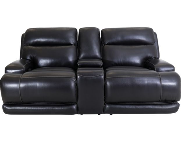 Simon Li M117 Collection Leather Power Head Console Sofa large image number 1