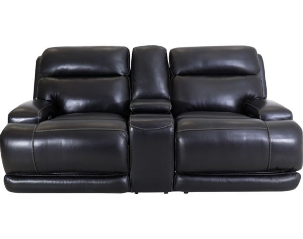 Simon li leather power reclining deals loveseat