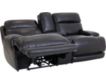 Simon Li M117 Collection Leather Power Console Loveseat small image number 3