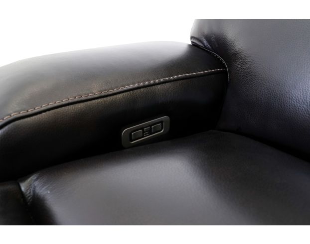 Simon Li M117 Collection Leather Power Head Glider Recliner large image number 5