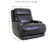 Simon Li M117 Collection Leather Power Head Glider Recliner small image number 7
