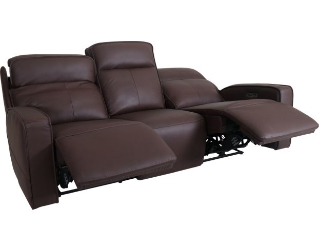 Simon Li M270 Collection Leather Power Reclining Sofa large image number 3
