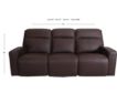 Simon Li M270 Collection Leather Power Reclining Sofa small image number 8