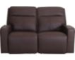 Simon Li M270 Collection Leather Power Reclining Loveseat small image number 1