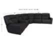 Simon Li M439 Collection 6-Piece Leather Power Sectional small image number 8