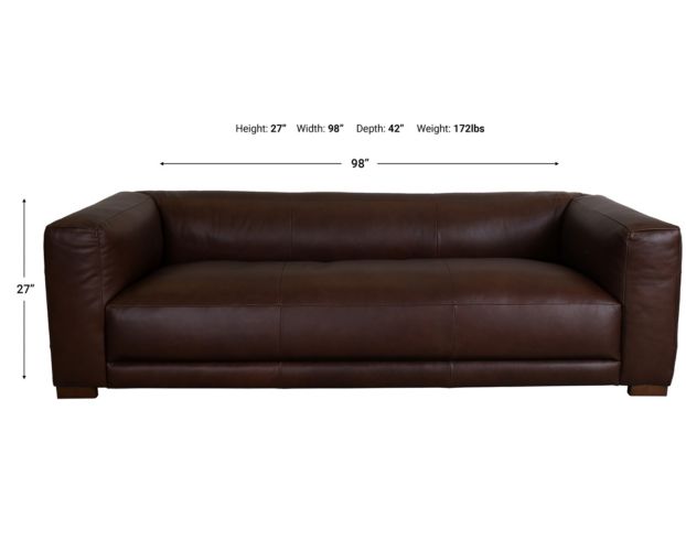 Simon Li J866 100% Leather Sofa  large image number 6